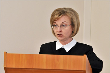 Светлана Алешина, ректор Оренбургского государственного педагогического университета