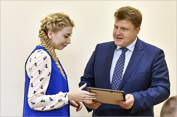 Валентина Кузнецова и Сергей Гаврилин