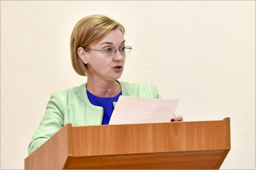 Светлана Алёшина, ректор ОГПУ
